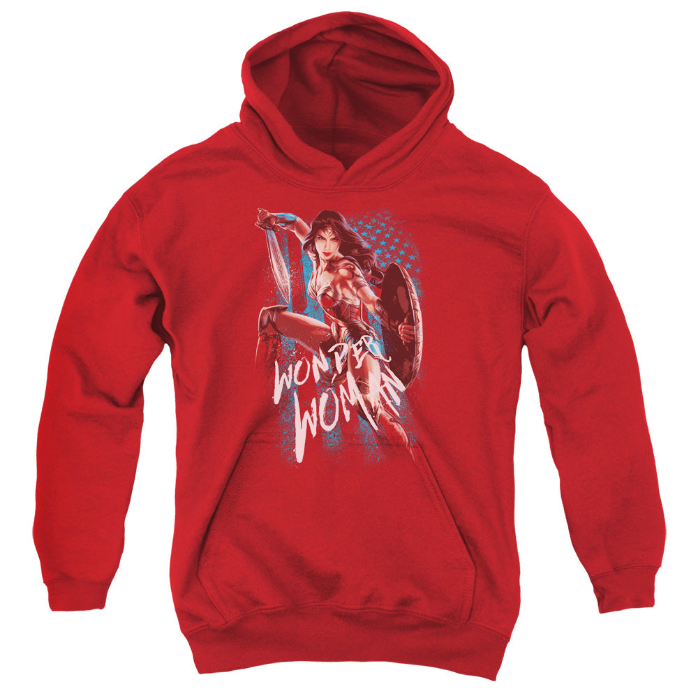 Wonder Woman (2017) American Hero Youth Hoodie