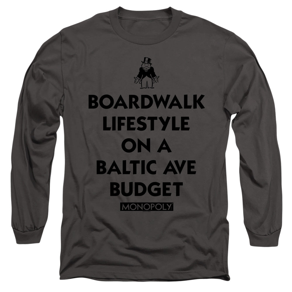 Monopoly Lifestyle vs Budget Long Sleeve T-Shirt