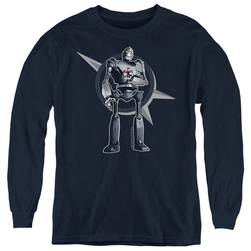 The Iron Giant A Boy and His Robot Youth Long Sleeve T-Shirt