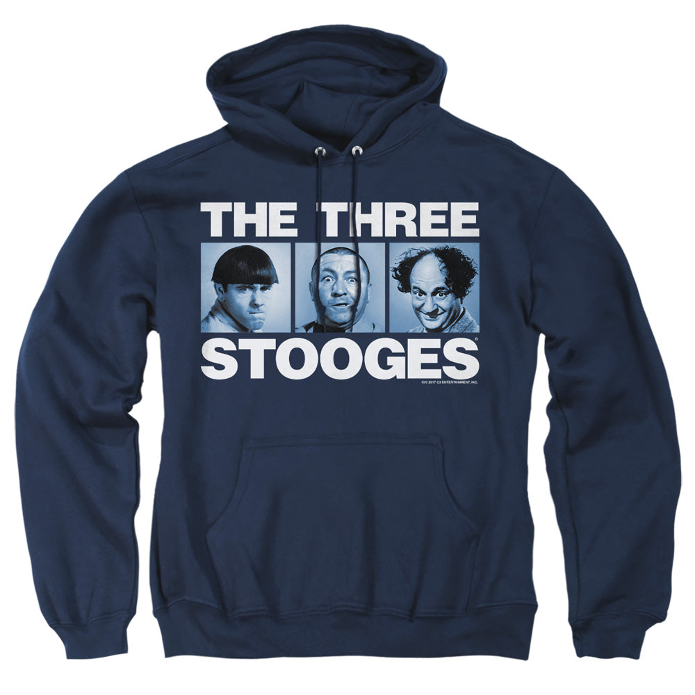 The Three Stooges Three Squares Pullover Hoodie