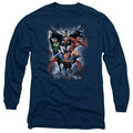 Justice League The Coming Storm Long Sleeve T-Shirt