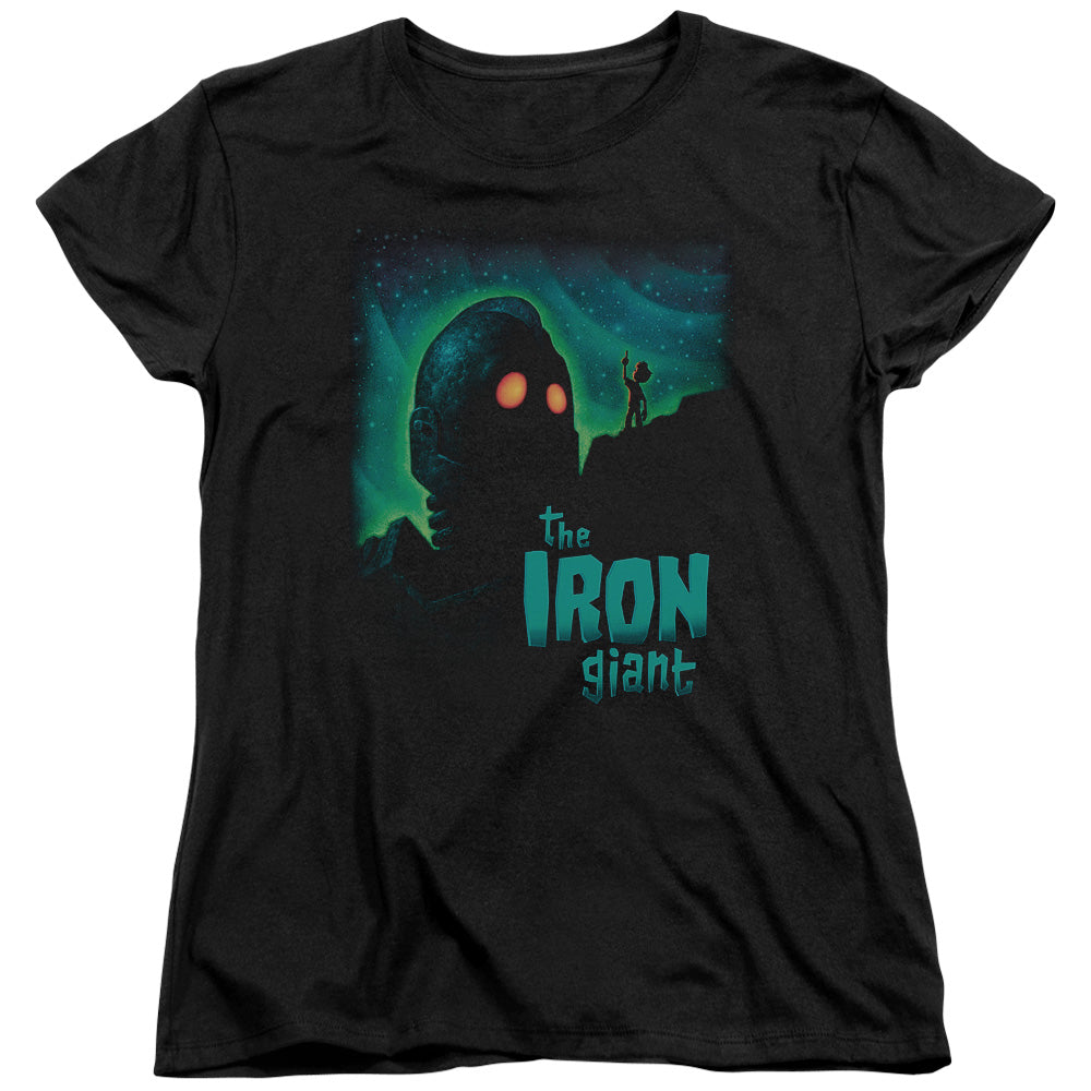 The Iron Giant Look to the Stars Womens T-Shirt