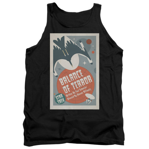 Star Trek Juan Ortiz Balance of Terror Black Tank Top
