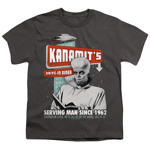 The Twilight Zone To Serve Man Kanamit's Drive-In Diner Youth/Toddler T-Shirt