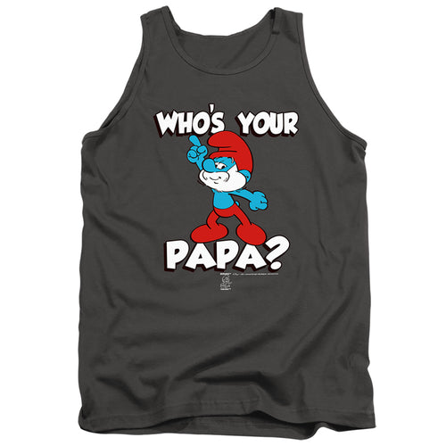 The Smurfs Who's Your Papa? Tank Top