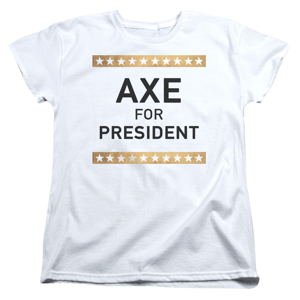 Billions Axe For President Womens T-Shirt