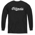 Oldsmobile Cursive Logo Youth Long Sleeve T-Shirt