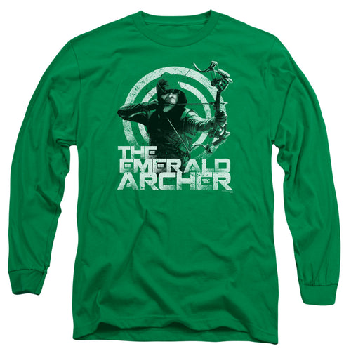 Arrow Emerald Archer Target Long Sleeve T-Shirt