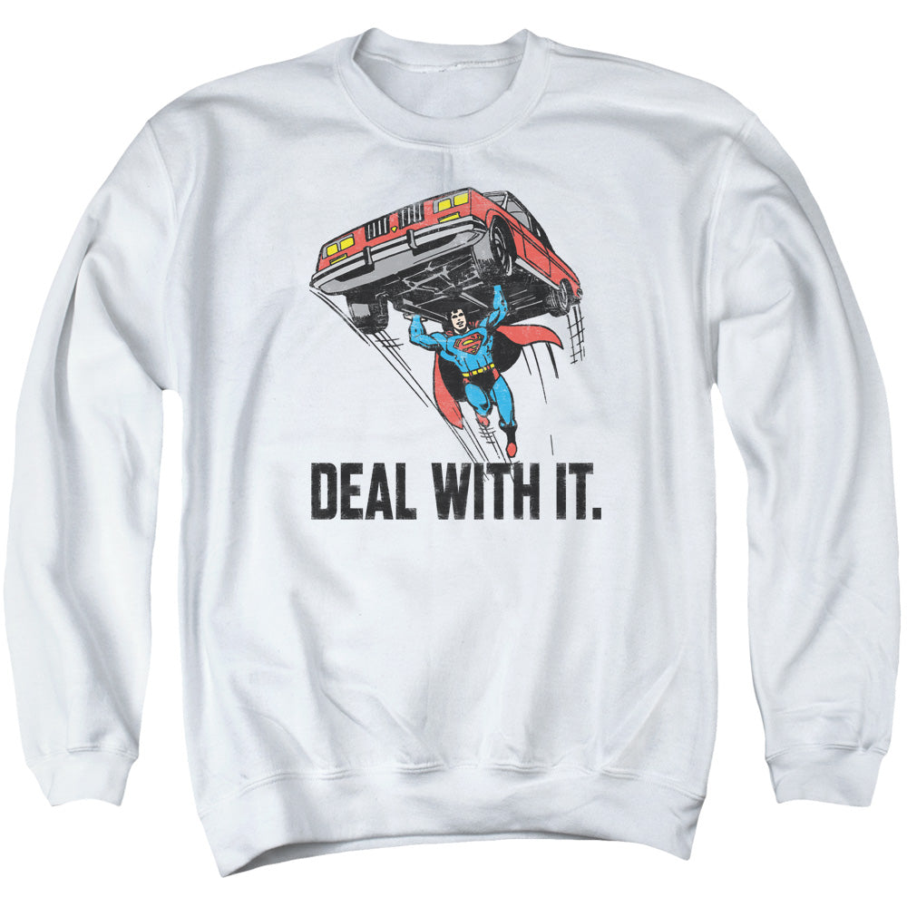 DC Comics Deal With It Crewneck Sweatshirt