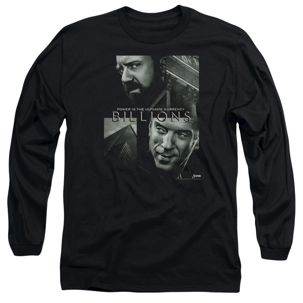 Billions Currency Poster Long Sleeve T-Shirt