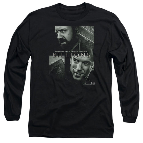 Billions Currency Poster Long Sleeve T-Shirt