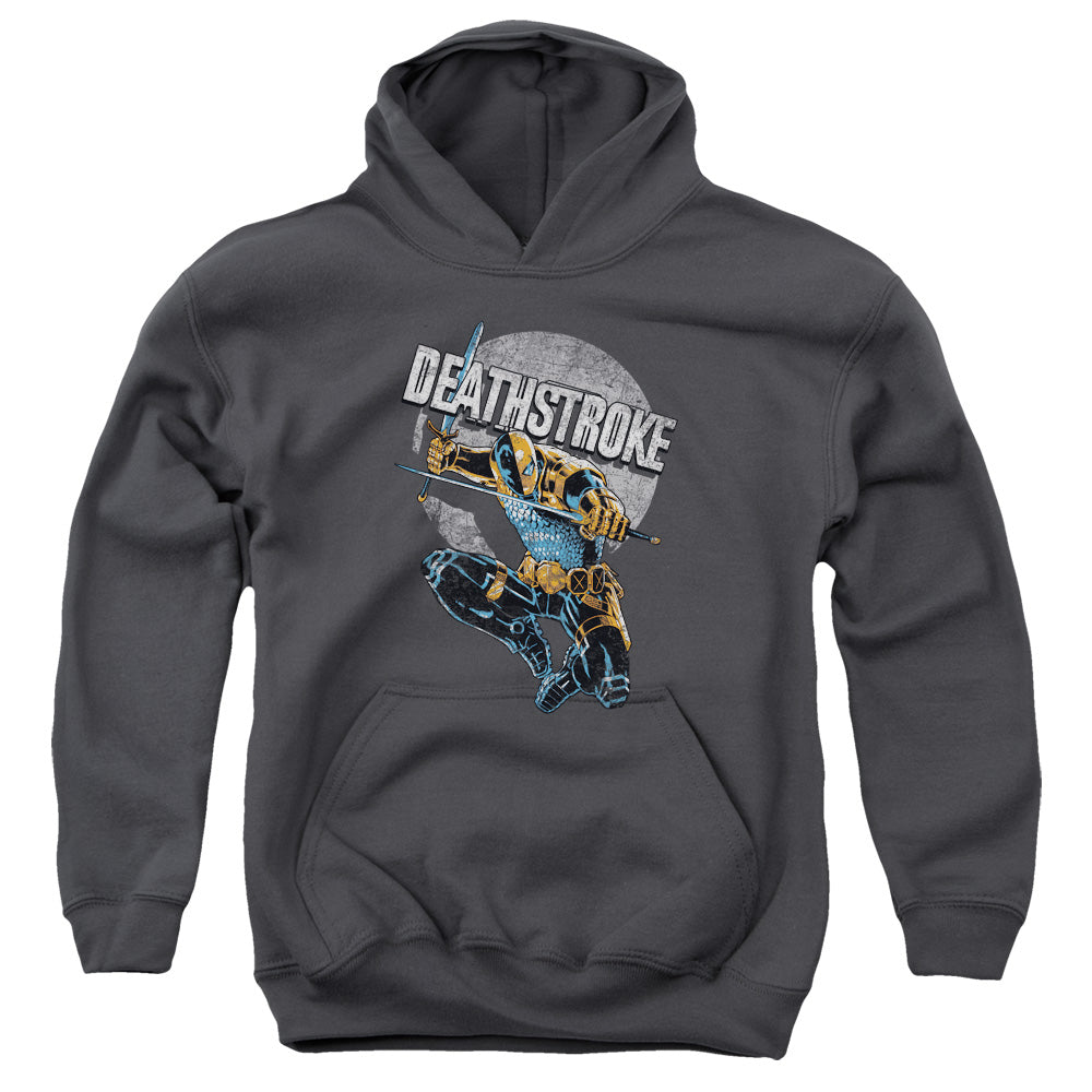 Justice League Deathstroke Retro Youth Hoodie
