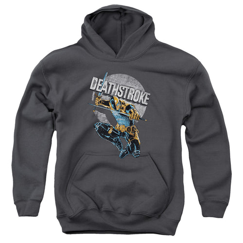 Justice League Deathstroke Retro Youth Hoodie