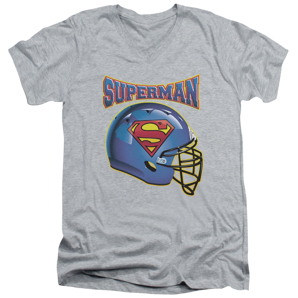 Superman Helmet V-Neck T-Shirt