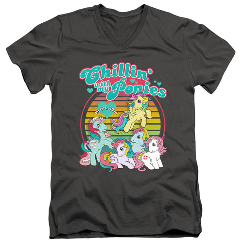 My Little Pony Chillin with My Ponies V-Neck T-Shirt