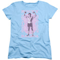 Rocky Gun Show Light Blue Womens T-Shirt