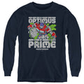 Transformers Optimus Prime in Ruins Youth Long Sleeve T-Shirt