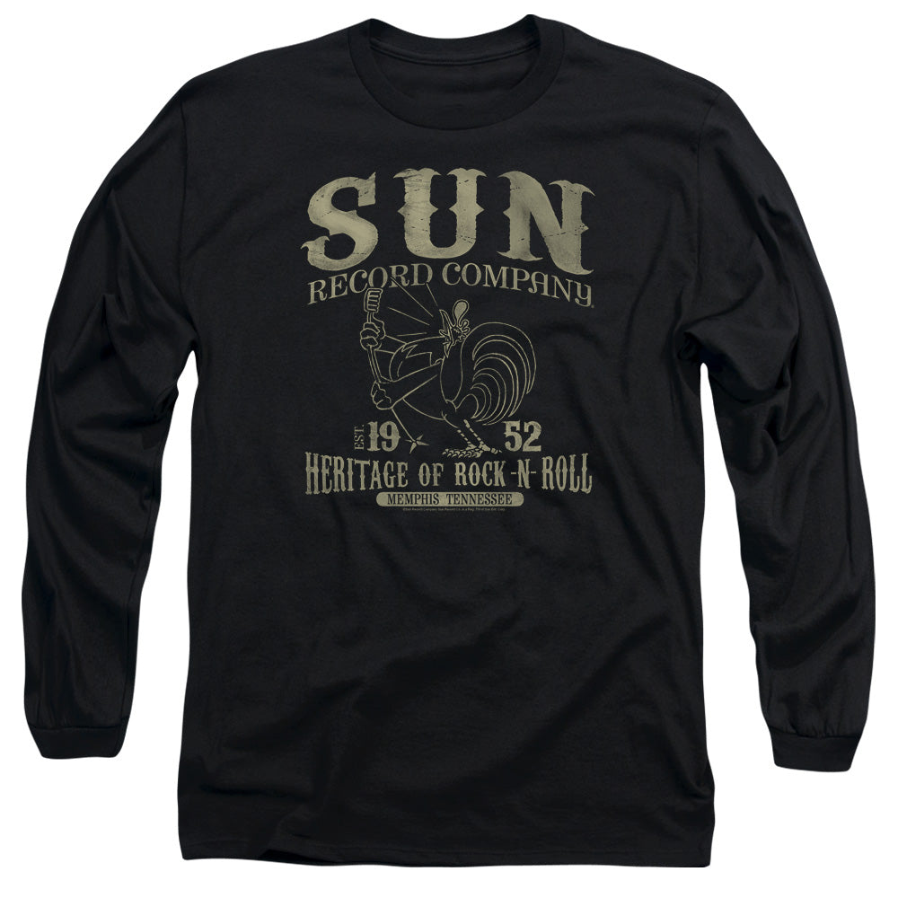 Sun Records Rockabilly Bird Long Sleeve T-Shirt
