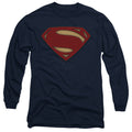 Batman v Superman Superman Costume Shield Long Sleeve T-Shirt