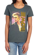 David Bowie Smokin Womens T-Shirt