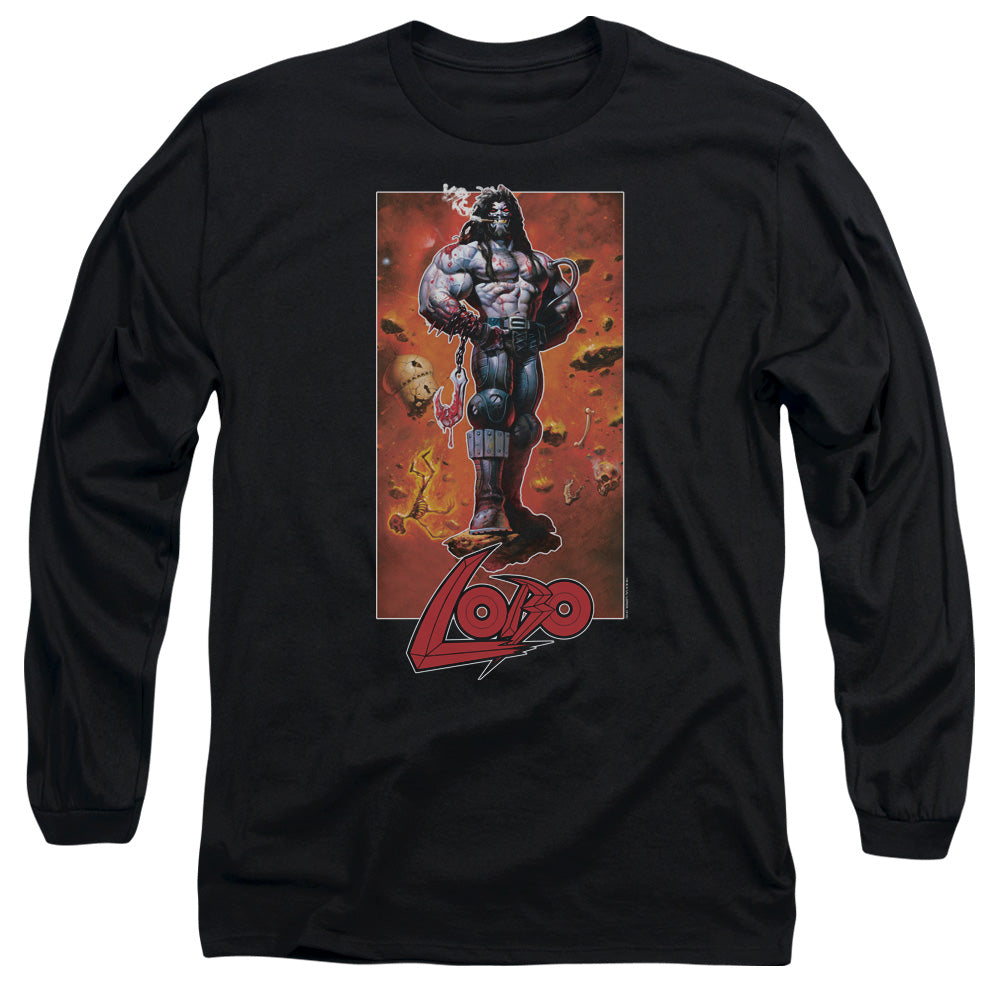 Justice League Lobo Pose Long Sleeve T-Shirt