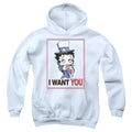Betty Boop Auntie Boop Youth Hoodie