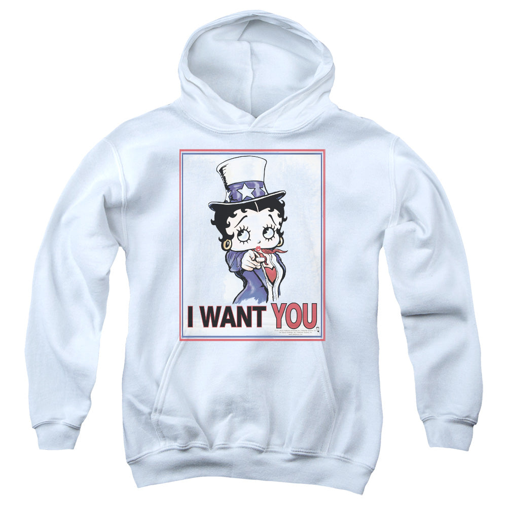 Betty Boop Auntie Boop Youth Hoodie