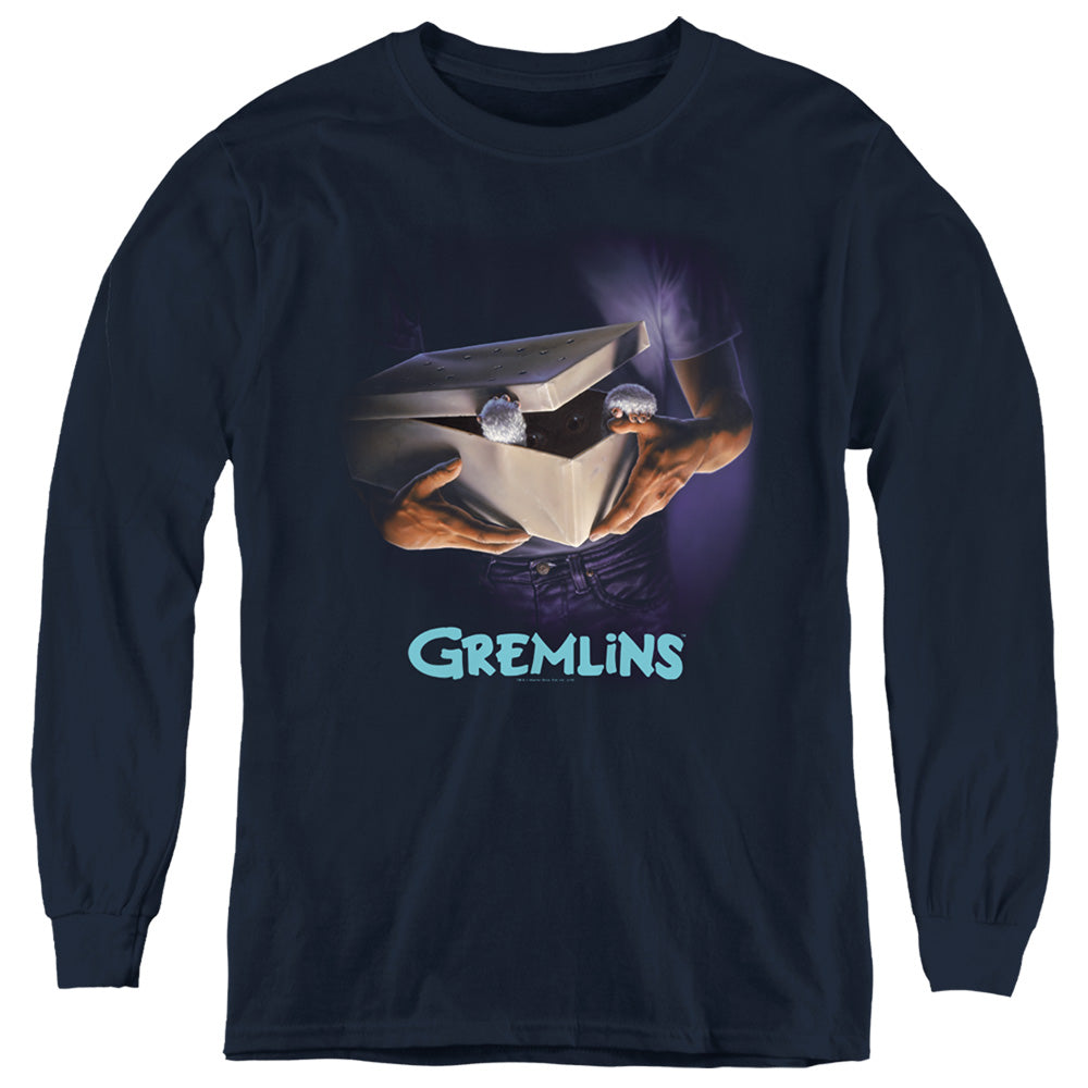 Gremlins Original Poster Youth Long Sleeve T-Shirt