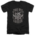 Mighty Mouse The Big Cheese V-Neck T-Shirt