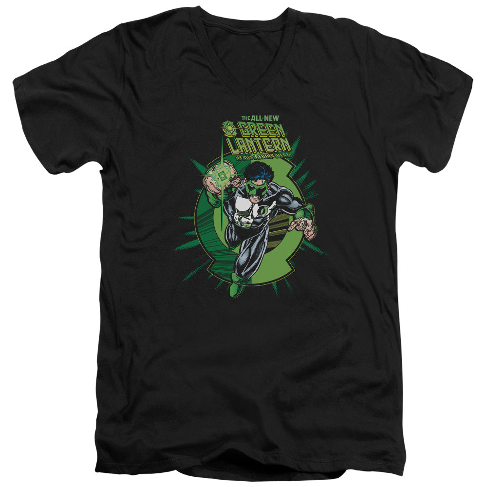 Green Lantern Rayner Cover V-Neck T-Shirt
