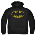 Batman Washed Bat Logo Pullover Hoodie