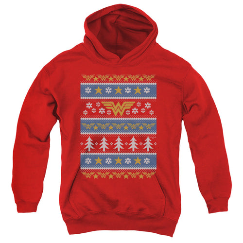 Wonder Woman Wonder Woman Christmas Sweater 
 
 Youth Hoodie