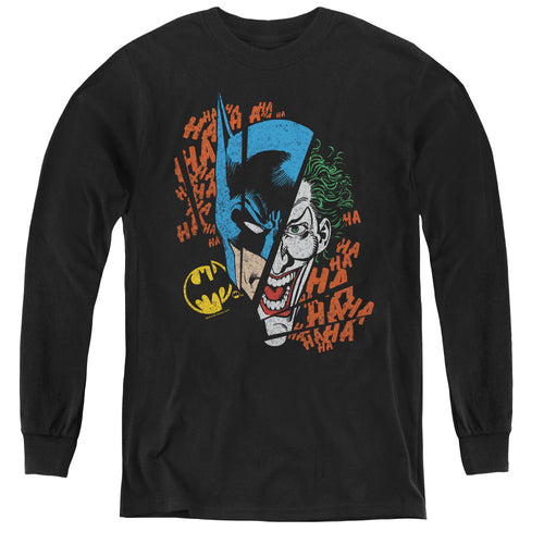 DC Comics Broken Visage Youth Long Sleeve T-Shirt