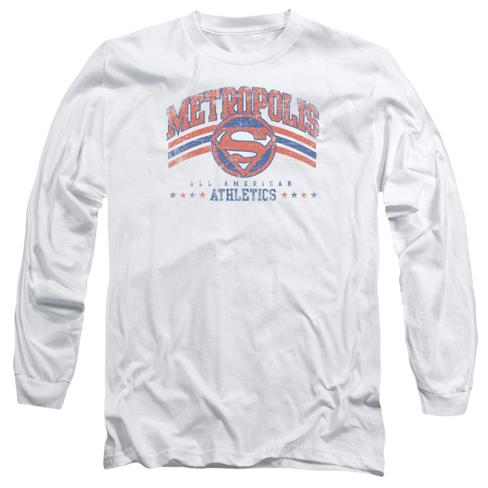 DC Comics Superman Metropolis Athletics Long Sleeve T-Shirt