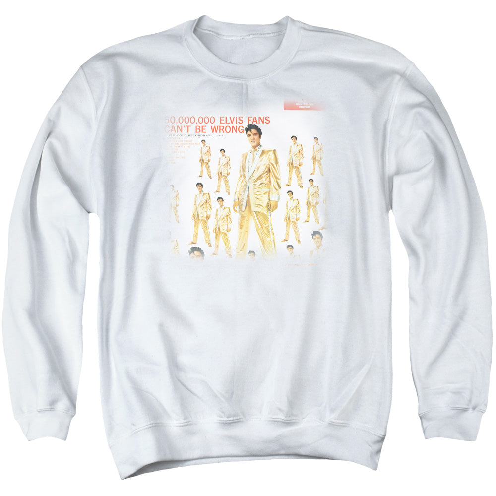 Elvis Presley 50 Million Fans Crewneck Sweatshirt