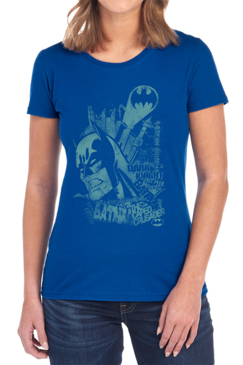 Batman Gritted Teeth Womens T-Shirt