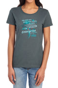 Star Trek Never Forget the Enterprise Womens T-Shirt