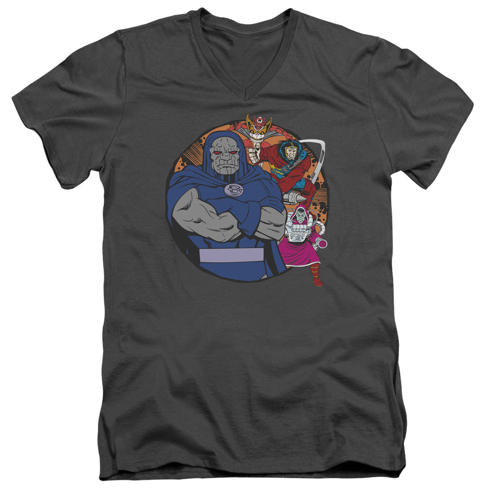 DC Comics Apokolips Represent V-Neck T-Shirt
