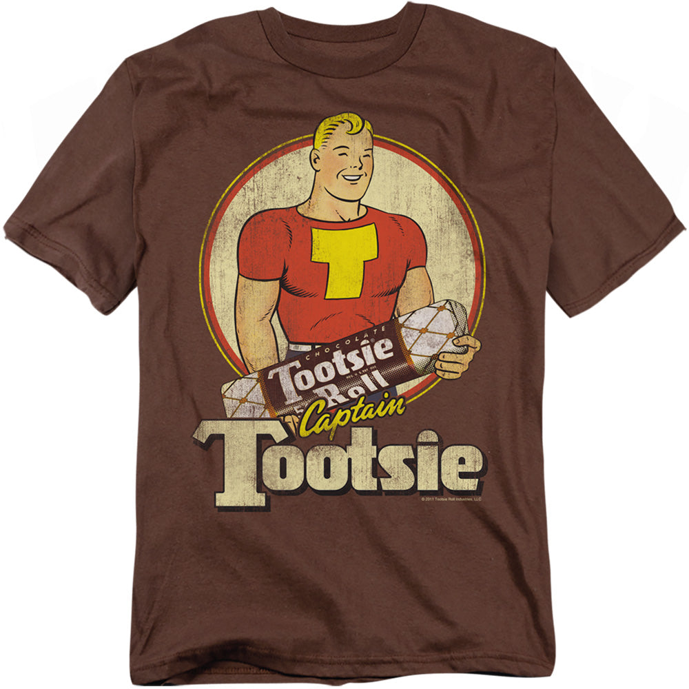 Tootsie Roll Captain Tootsie Coffee T-Shirt