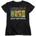 Teenage Mutant Ninja Turtles Select Your Turtles Womens T-Shirt