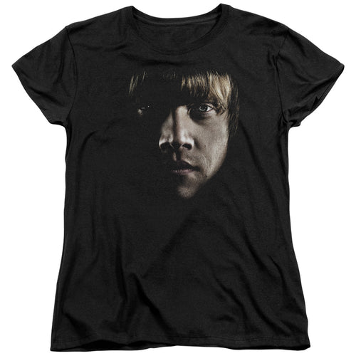 Harry Potter Ron Poster Head Womens T-Shirt