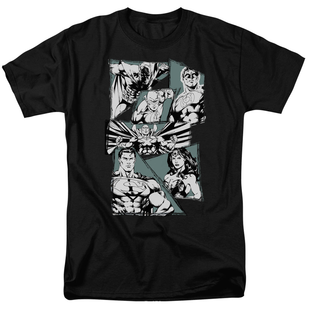 Justice League A Mighty League T-Shirt