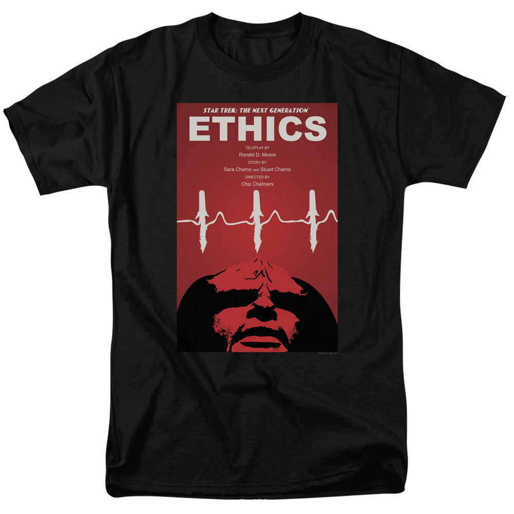 Star Trek Ethics Black T-Shirt