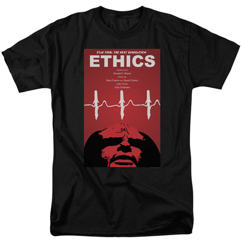 Star Trek Ethics Black T-Shirt