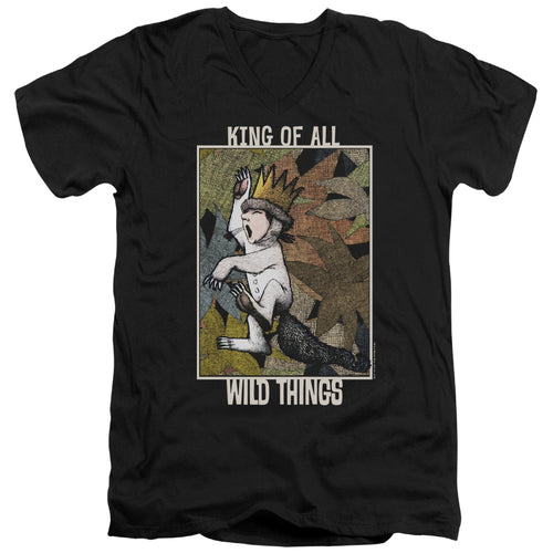 Where the Wild Things Are King of All Wild Things V-Neck T-Shirt