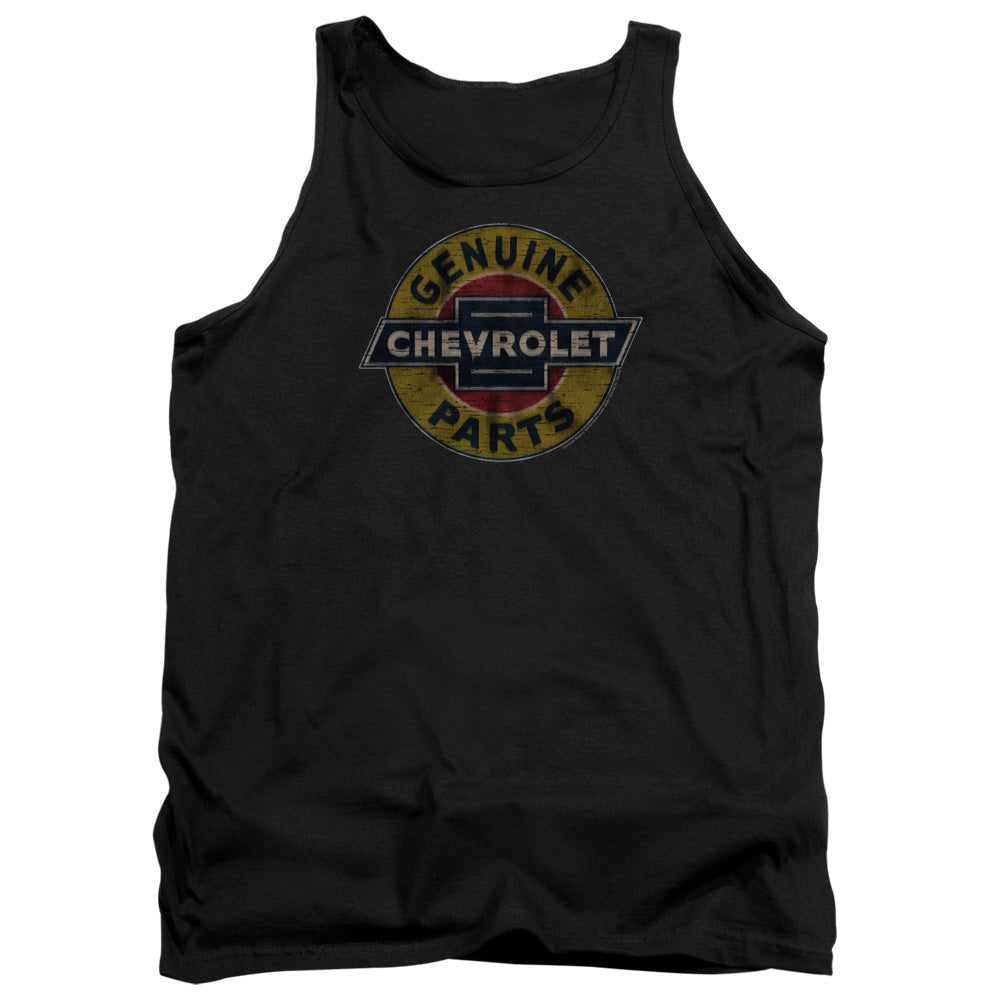 Genuine Chevy Parts Distressed Sign Tank Top