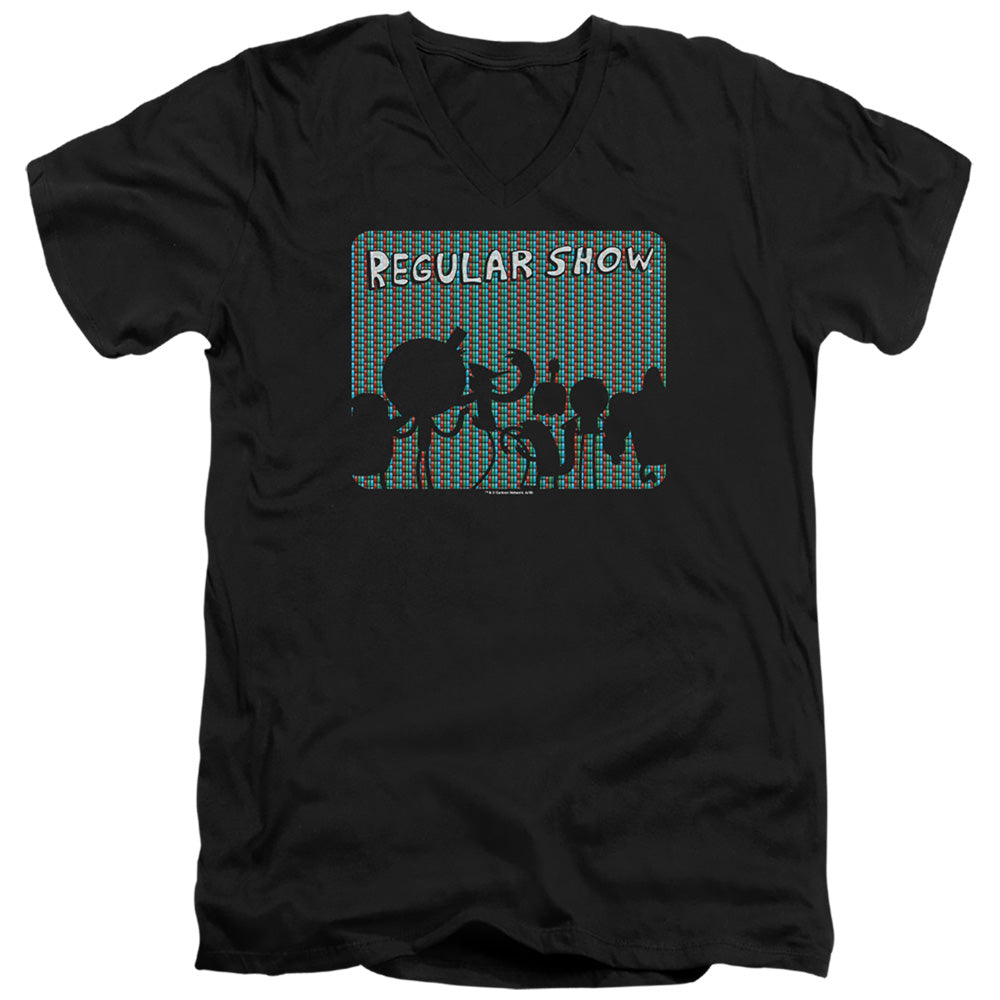 Regular Show RGB Group V-Neck T-Shirt