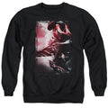 Mighty Morphin Power Rangers: The Movie Red Zord Poster Crewneck Sweatshirt