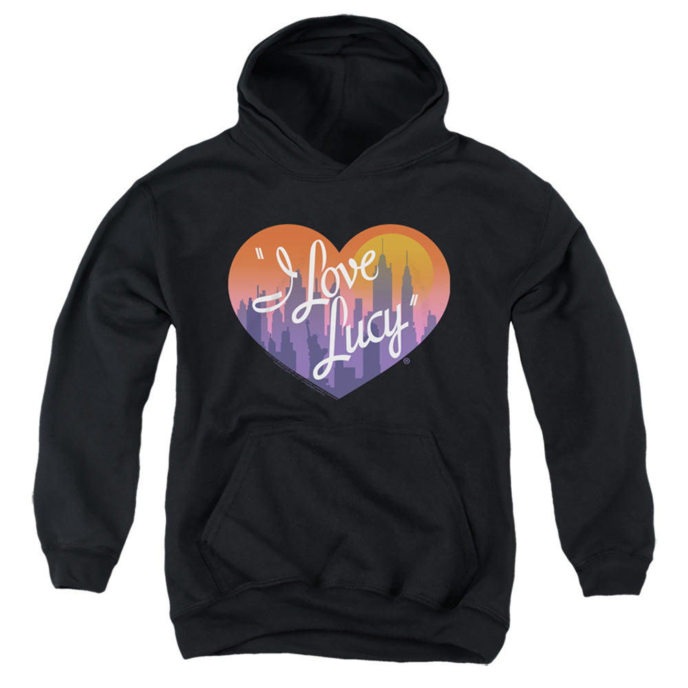 I Love Lucy Heart Of The City Youth Hoodie