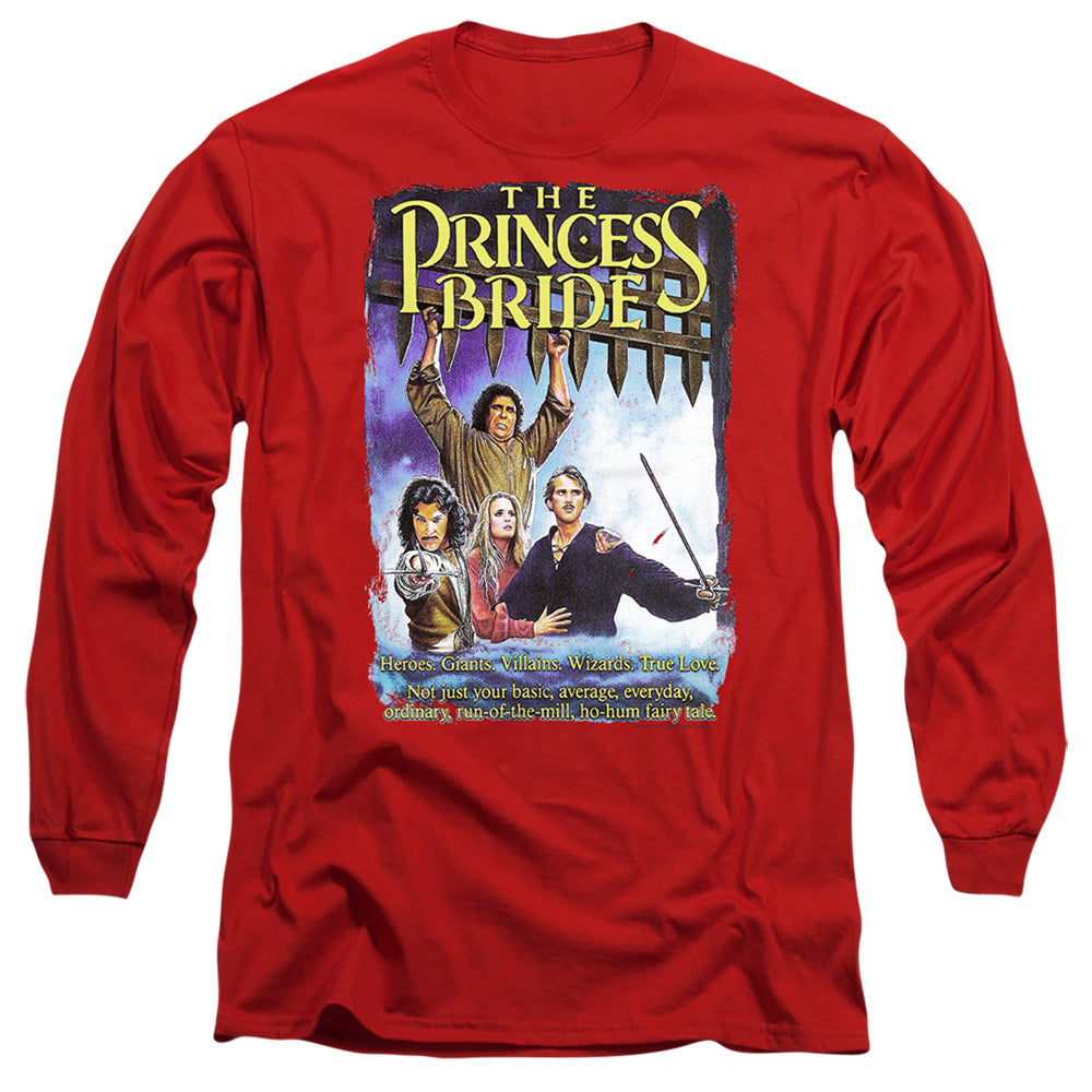 The Princess Bride Alt Poster Red Long Sleeve T-Shirt